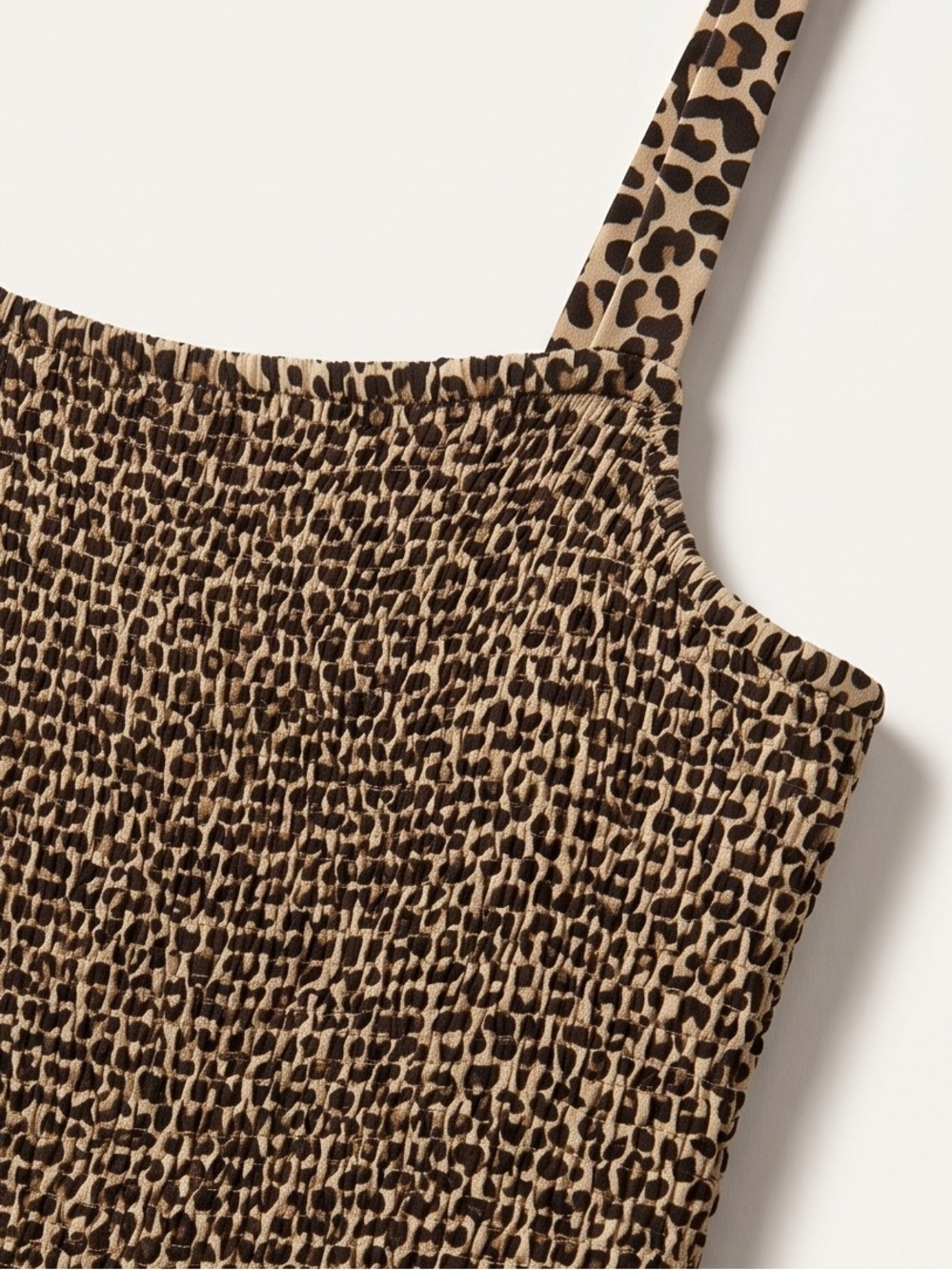Old Navy Leopard-Print Maxi Dress - Tan & Black - Picture 8 of 11